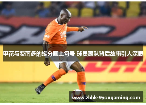 申花与费南多的缘分画上句号 球员离队背后故事引人深思